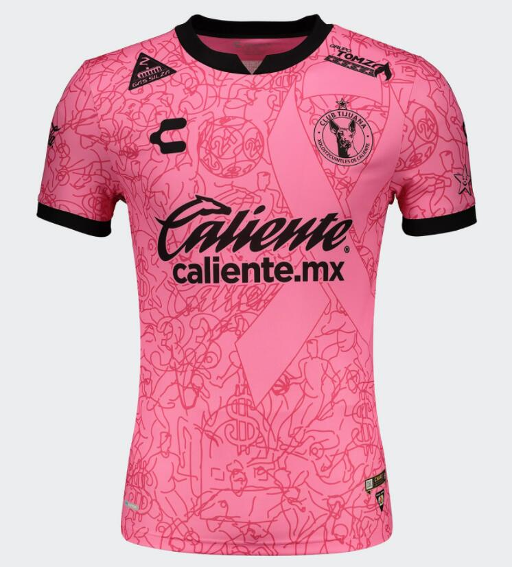 2021/22 Club Tijuana Pink Special Soccer Jersey Shirt